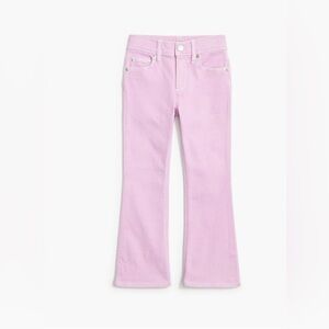 J crew girls garments dyed flared jean
